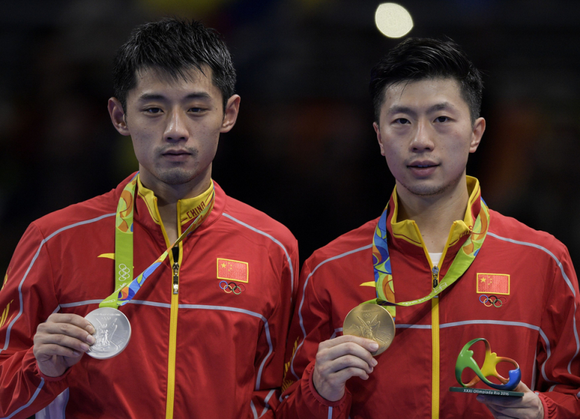 韩国队横扫奥地利队，张继科惊艳四座